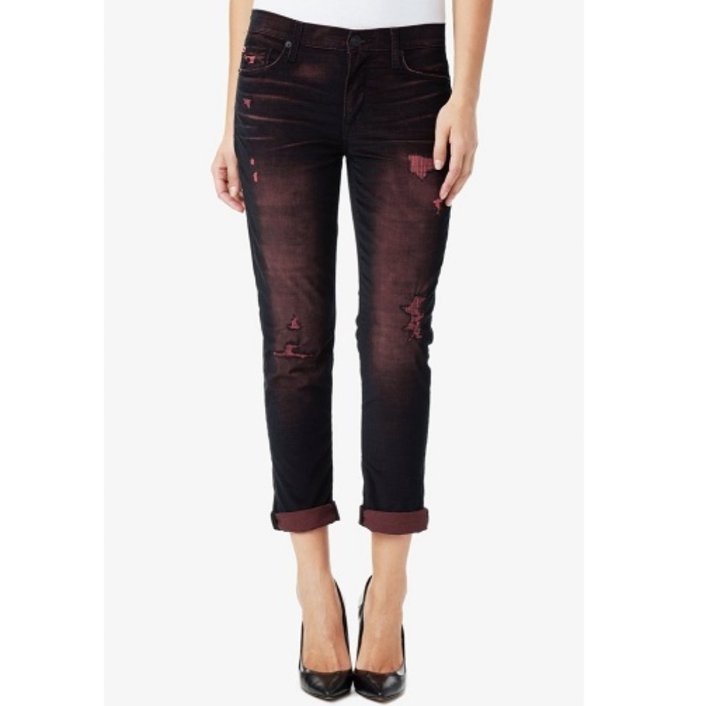 NWT Hudson Jude Slouch Skinny Jean in Taboo